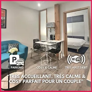 Mignon, T1 Bis Cosy & Calme, Neuf, Parking, Balcon Apartamento