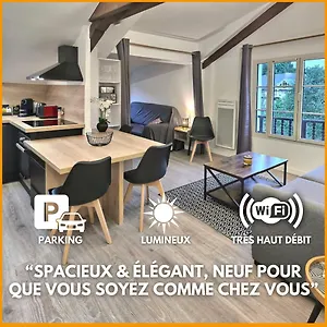 Magnifique -t2 Spacieux&calme -neuf -parking Appartement